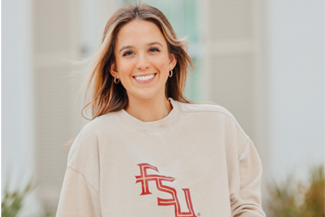 Madison Moss, an undergraduate student in the Financial Planning