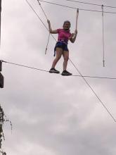 ropes course at PCMI